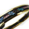 USED HERMES bangle  Emaille PM metal 18.2g multicolor Gold Metal Accessories
