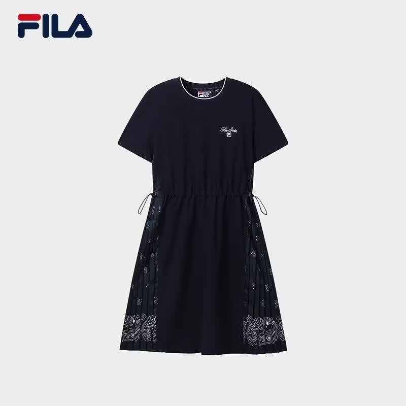 FILA Women s Spliced T-Shirt Dress XL