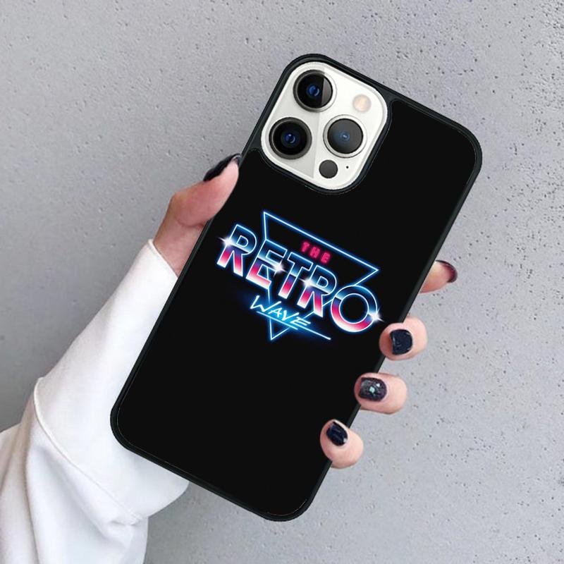 Retrowave Neon 80's Phone Case For iPhone 17 Air 15 16 11 12 13 14 Pro Max Cover For iPhone 17 Air Max Plus Coque Fundas