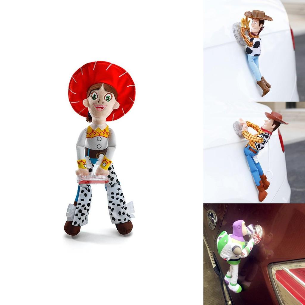 Lustige 3D Toy Story Woody und Buzz Auto Puppe Weiches Plüschtier Perfekt für Sammler oder als Geschenk Hochwertiges Material
