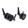Suporte Giratório de Cabeça Simples/Dupla para Estúdio Fotográfico Boom Braço Refletor Suporte Cabeça de Grip Ângulo Grampo Polo de Fotografia