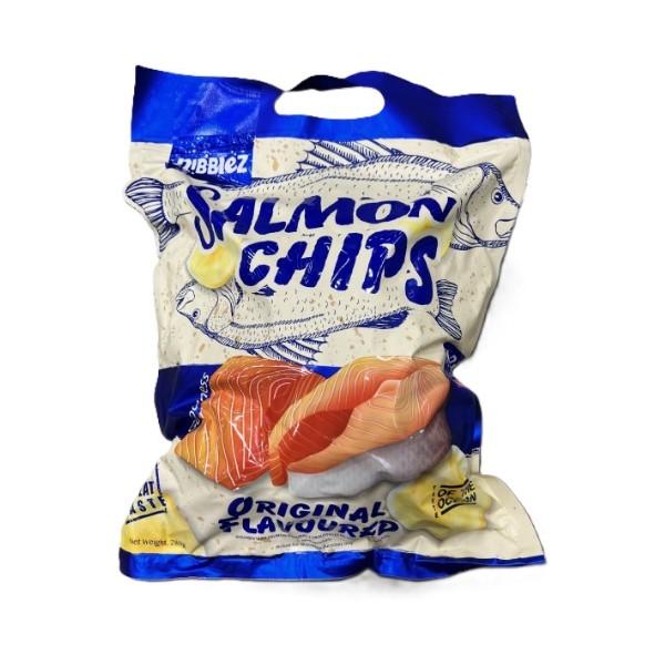 Nibblez Salmon Chips Original 280g
