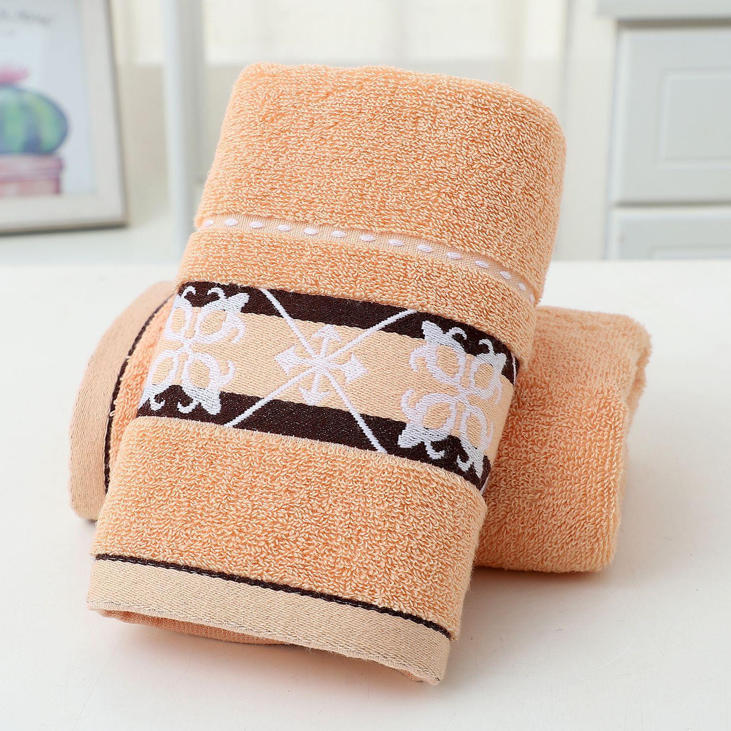 

Полотенце из чистого хлопка, новое стильное полотенце для лица, подарочное полотенце для супермаркета, чистый хлопок 33*73