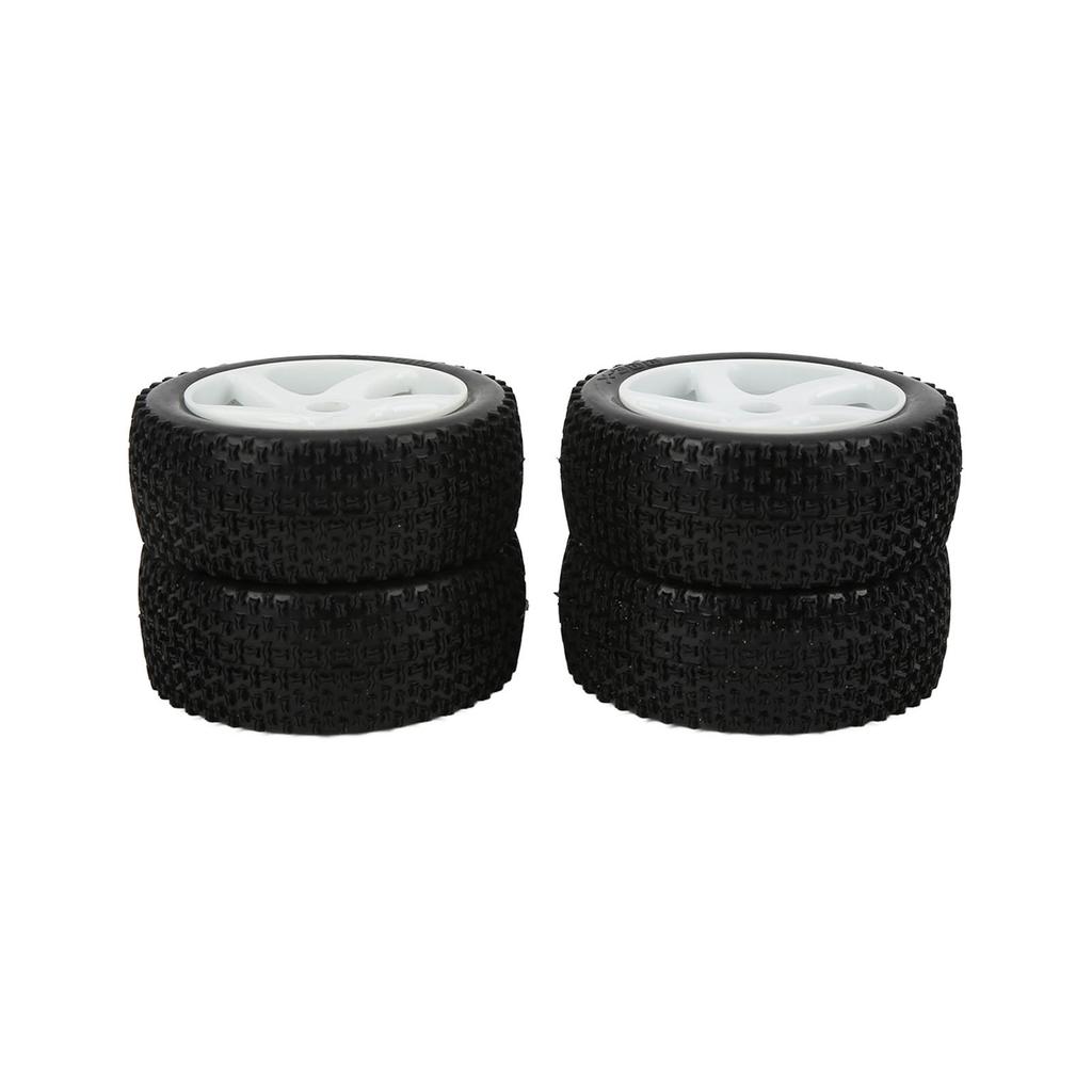 4pcs RC Car Rubber Tires Wheel Set for 1Celsius8 1Celsius10 Remote Control Car Upgrade Parts