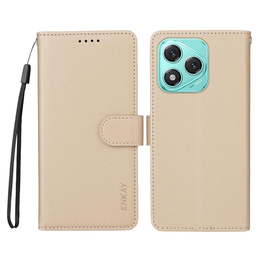 ENKAY HAT PRINCE For Honor 400 Lite 5G Wallet Case with Strap RFID Blocking Leather Stand Phone Cover