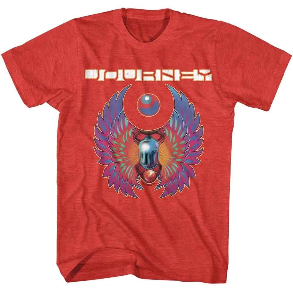 Journey - Scarab And Orb - Officially Licensed - Red Heather Front Print S 140