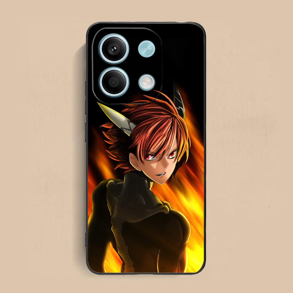 Akame Tatsumi Matte TPU Mobile Phone Case for Xiaomi Redmi Note 14 13 12 11 S Pro Plus 4G 5G Colorful Printing Cover