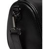 Jordan 3L perforierte Reisetasche mit besticktem Logo Verstellbarer abnehmbarer Schultergurt Synthetikleder Unisex Reisetasche Schwarz IR8411-010