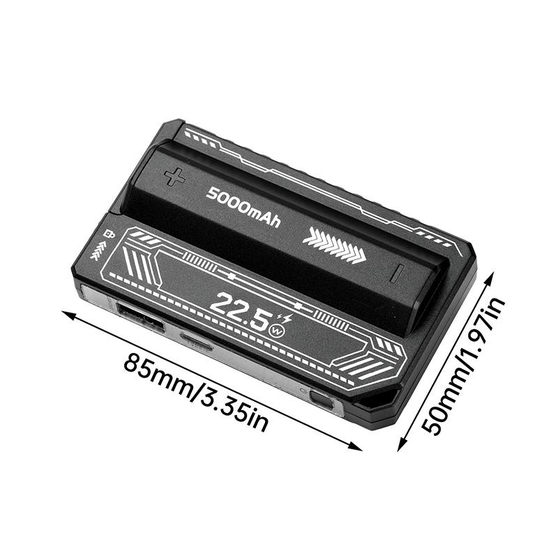 21700 Power Bank Case Pd 20W Fast Charging Detachable Diy Battery Case Built-In Cable Battery Box