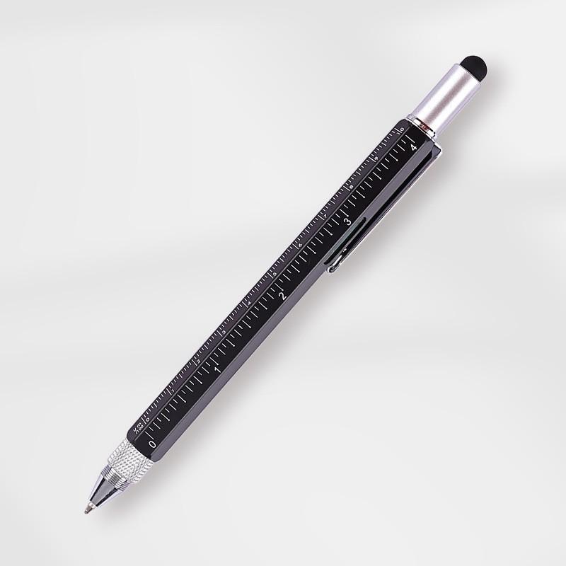 Multifunction Tool Pen Level Ruler Touch Screen Screwdriver For Diy Projects And Office Work