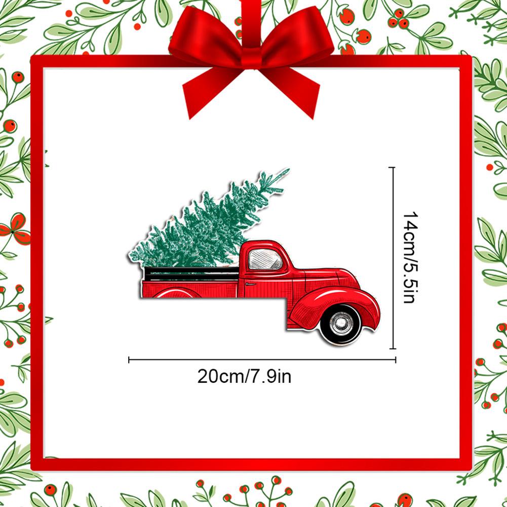 Wooden Christmas Door Top Corner Decor, Xmas Door Corner Sign, Funny Holiday Home Door Frame Party Creative Ornament For Home Window Door Wall 5mm wood + sponge glue#0