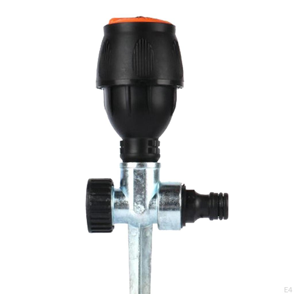 Automatic Garden Lawn Sprinkler Adjustable Rotation Two Way Water Spray for Irrigation System