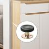 10 Pieces Adjustable Threaded Bed Shock Hardware Furniture Cabinet Stabilizers Headboard Stoppers Self-Adhesive Fixed for Home