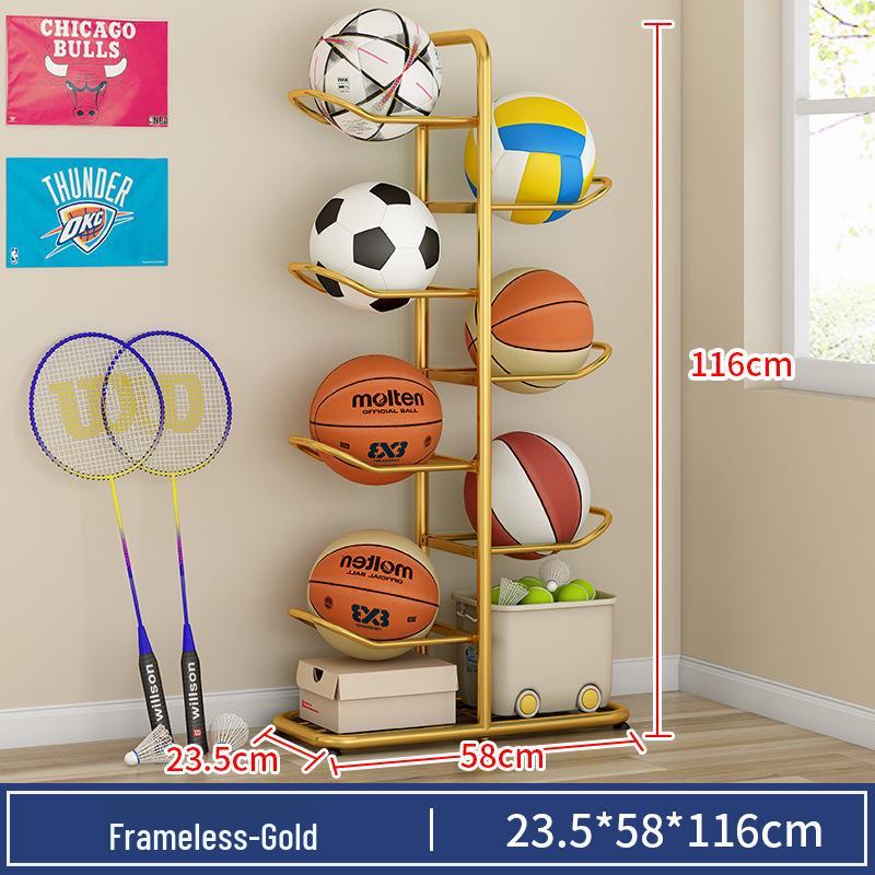 Aufbewahrungsregal für Volleyball und Basketball für Kinder