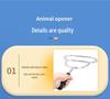 Metal Mouth Opener for Veterinary Use: Pig, Cattle, Sheep