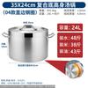 Vnash Stainless Steel Composite Bottom Stockpot