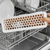 Hollow Out Dishwasher Tableware Cleaning Box Plastic Chopsticks Spoon Cleaning Box  Dishwasher