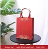 Retro Chinese Red New Year Valentine Gift Bag - Candy Box Paper Handbag Souvenir
