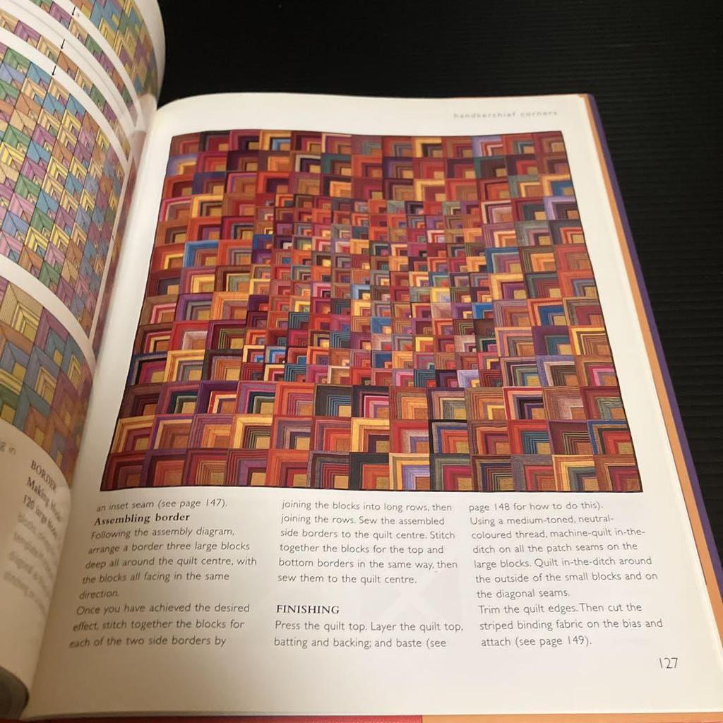 [USED] Foreign Book Quilt Keifu Facet Patchwork 20 Designs