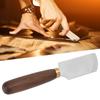 Leather Cutting Knife DIY Bevel Leather Craft Edge Skiving Knife With Wooden Handle Leather Working Tools
