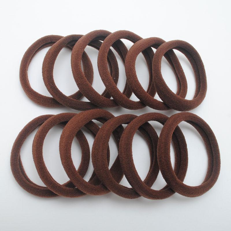 12Pieces Women Elastic Hair Bands Seamless Tie Big Hair Scrunchies Heavy Hair Gum Hair Accessories Birthday Gift Hair Holder