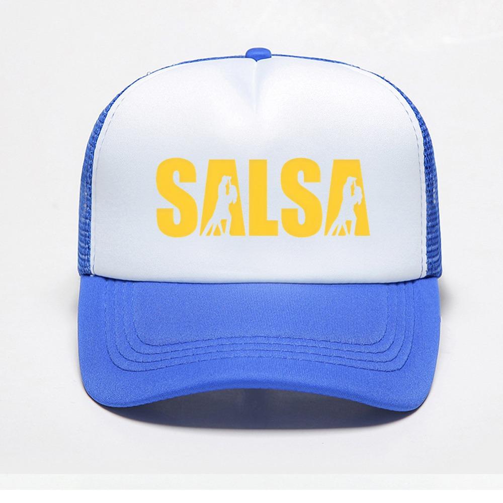 Funny Dancing Salsa Music Graphic hat Unisex Summer cool mesh breathable baseball cap Hip Hop Outdoor Sun Protection Trend Hats