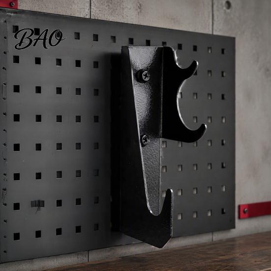 Heavy Duty Metal Hanger Chainsaw Holder Wall Mount Hanger, Storage Rack with Contoured Garage Hook Cradle, Bracket for Garage, Workshop & Tool