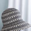 2022 Womens Lafite Straw  Bucket  Hats Panamas UV Protection Sun Visor Beach Hats Fashion Visors Foldable Women's Summer Sun Hat