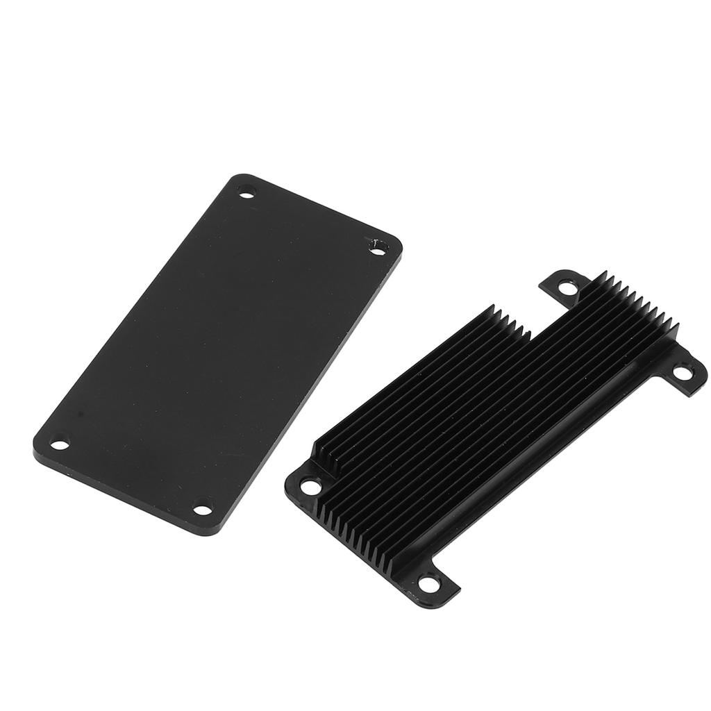 Schutzgehäuse Gehäuse Gehäuse Schnelle Kühlung Zubehör für Raspberry Pi Zero 2W Schwarz