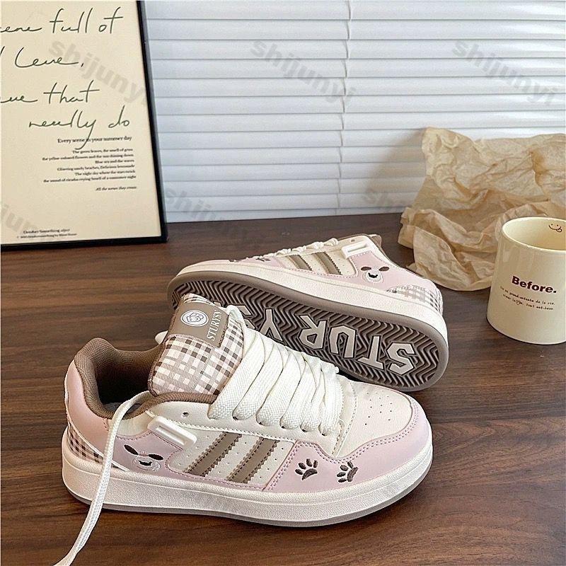 Damen Freizeit Sportschuhe Bequem Rutschfest Outdoor Mode Retro Plateau Vulkanisierte Schuhe 2026 Herbst Zapatos Mujer