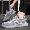 Men'S Breathable Hollow Casual Sneakers Summer Lightweight Soft-Sole Non-Slip Outdoor Walking Shoes Fashion Running Sports Shoes
