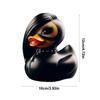 Deathrocker Devil Duck Ornament Bookshelf Desktop Decor Car Dashboard Satan Devil Duck Statue Novelty Auto Accessories
