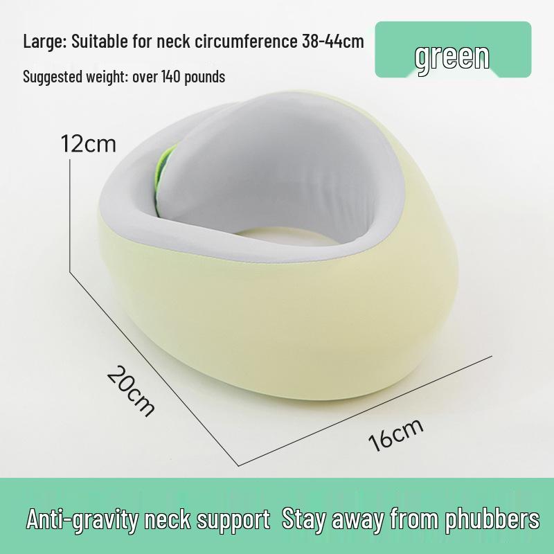 Comfortable U-Shaped Neck Pillow: Anti-Tilt, Decompressive Support, Washable & Portable