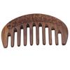 Sandalwood Massage Health Comb Double-sided Carved Comb