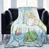 Sumikko Gurashi Cartoon Flannel Throw Blanket Shirokuma Penguin for Bedspread Knitted Blanket Car Lightweight Multifunction