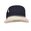 Women Sun Straw Hat Cloche Derby Hat1920s Vintage Bucket Hat with Bow Accent Foldable Packable for Beach Vacation