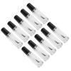 10pcs 8ml Empty Nail Polish Glass Bottles Accessory with Brush Cap Mixing Balls Funnel