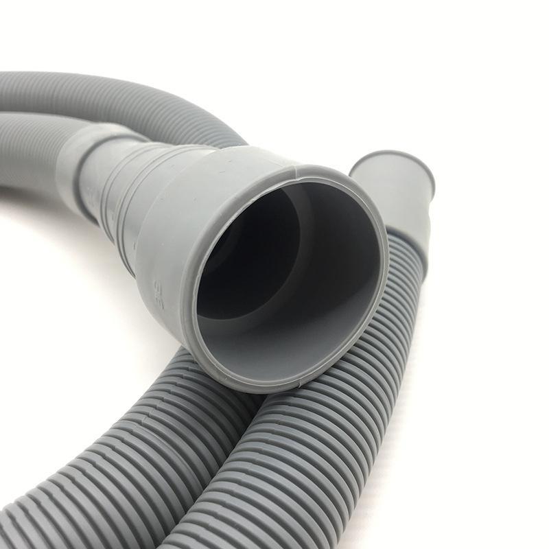 1Pcs 2M/3M PVC Washing Machine Dishwasher Drain Waste Hose Extension Pipe With Bracket Set Wash Machine Ablaufschlauch