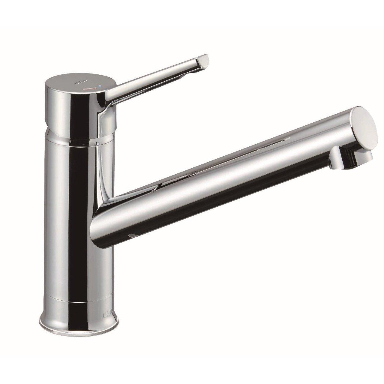 

LIXIL INAX Kitchen Mixer Faucet with Holes and Eco Handle Single-Hole Single-Lever Multi-Mounting (RSF-843Y)