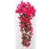 220Pcs Heads/1 Bouquet Five-Petal Artificial Violet Flower Bracketplant Hanging