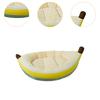 Banana Dog Nesting Bed Comfortable Soft Washable for Kittens and