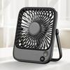 Rechargeable Portable Fan Electric Mini Fan with Brushless Motor 4 Speeds Strong Airflow