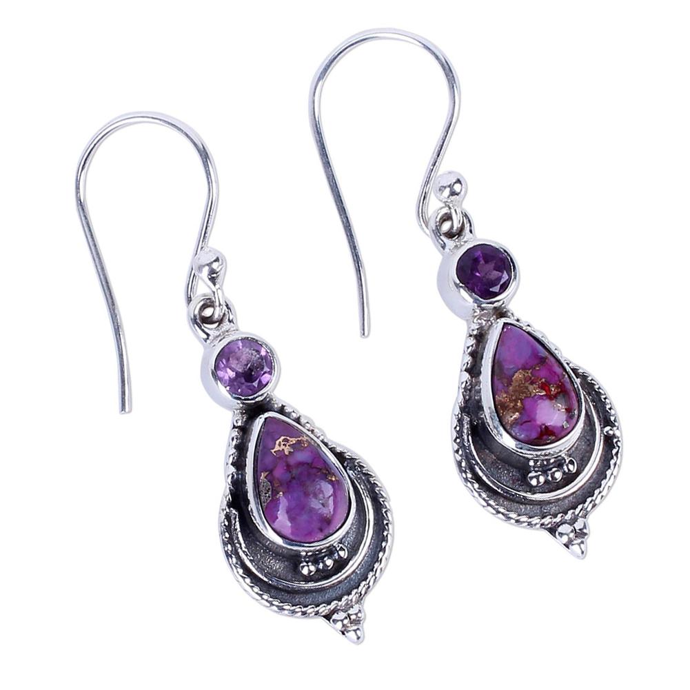 Bluelans Earrings Faux Hook Pair Women Vintage Earrings Drop Dangle 1 Party Jewelry Gift