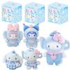 New Sanrio Characters Blue Flutter Series Blind Box Cute Melody Vinyl Plush Trendy Bag Pendant Birthday Gifts