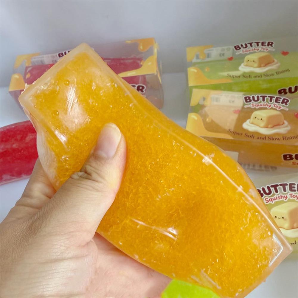 Angstlöser Butter-Stift Quetschspielzeug Slushy-Textur Sensorischer Stress-Stift Büro Schreibtischspielzeug