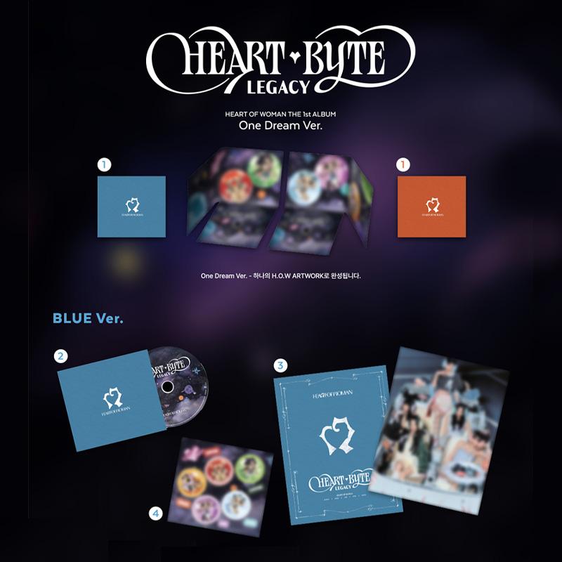 HEART OF WOMAN – THE 1st ALBUM Heart Byte : LEGACY (One Dream Ver.)