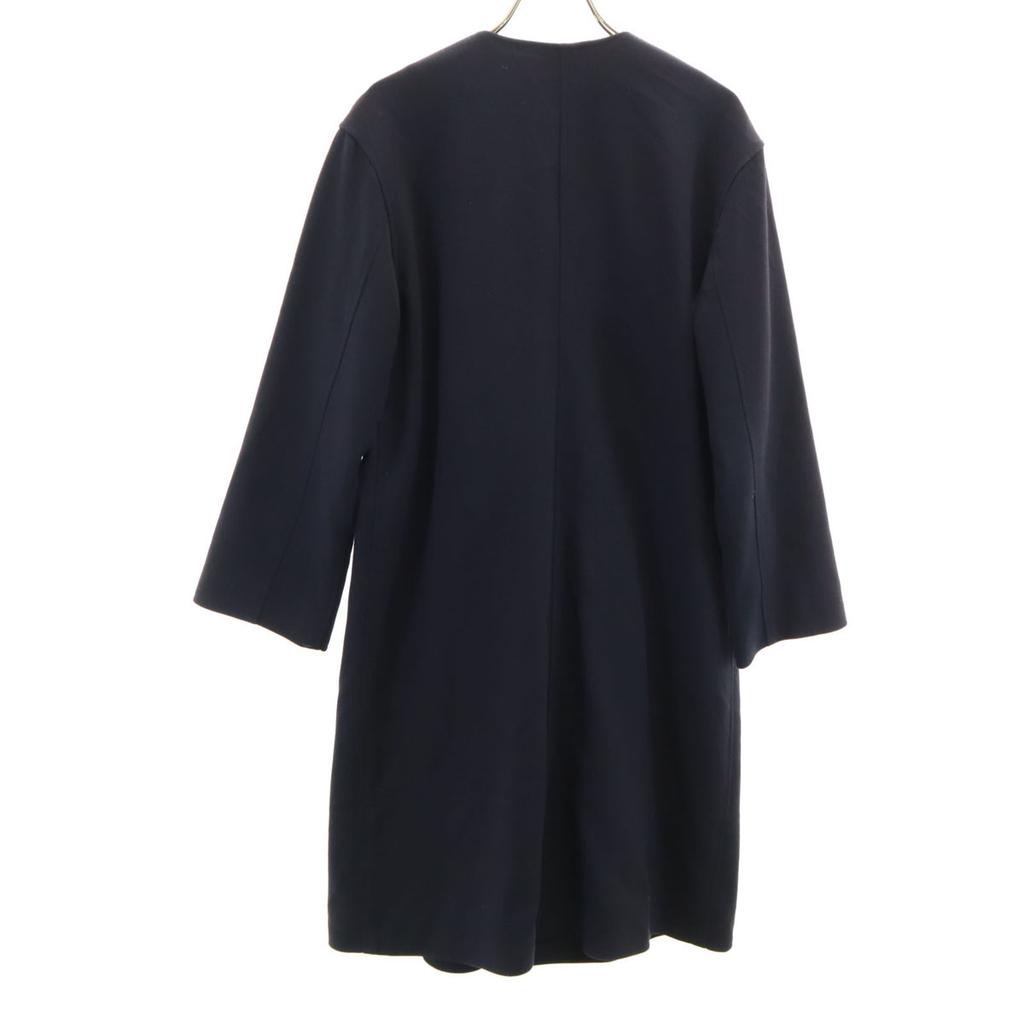 Mila Owen Double Breasted Coat Navy Women Used