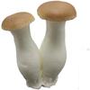 13x8cm Realistic PU Fake Mushroom Double Bud Decorative Model Lightweight 40g For Wedding Home Garden Photography Prop