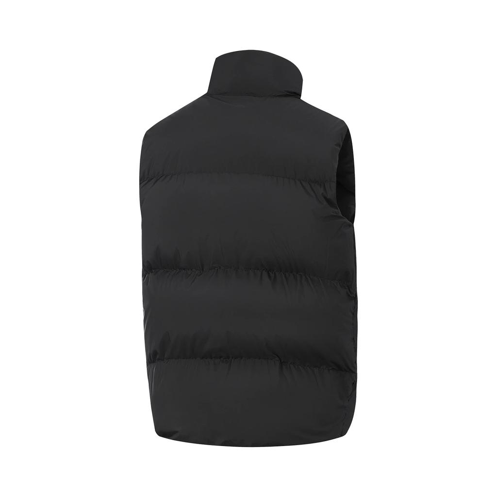Li Ning Comfortable Versatile Stand Collar Zipper Down Vest Women Vest AMRV124-1