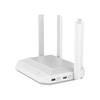 Keenetic Hero Router Wi-Fi 6 AX3000 Dual-band Mesh Multi-Gigabit 4 porte Bianco